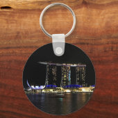 シンガポールマリーナベイサンズ#1キーチェーン キーホルダー (正面)