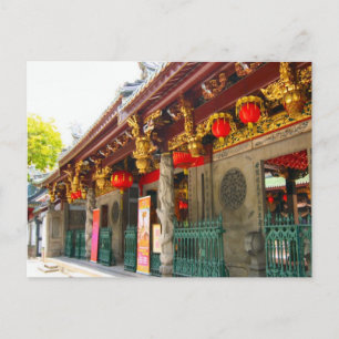 シンガポール中国の最古の寺院 ポストカード