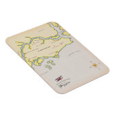 シンガポール図解入りの、写真付きのの地図 マグネット (右側)