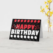 シンガポール国旗の愛国的誕生日 カード (黄色い花)