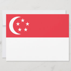 シンガポール国旗 カード