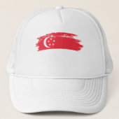 シンガポール国旗 キャップ (正面)