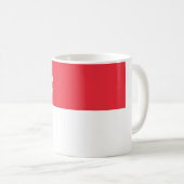 シンガポール国旗 コーヒーマグカップ (正面右)