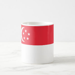 シンガポール国旗 コーヒーマグカップ