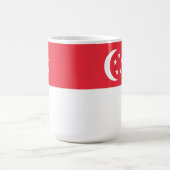 シンガポール国旗 コーヒーマグカップ (中央)