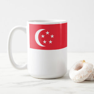 シンガポール国旗 コーヒーマグカップ