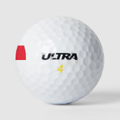 シンガポール国旗 ゴルフボール (ロゴ)