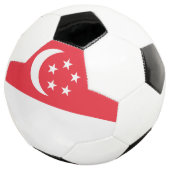 シンガポール国旗 サッカーボール (3/4)