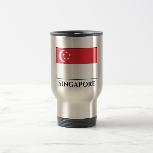 シンガポール国旗 トラベルマグ (中央)