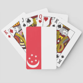 シンガポール国旗 トランプ