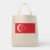 シンガポール国旗 トートバッグ (裏面)