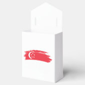 シンガポール国旗 フェイバーボックス (オープン)