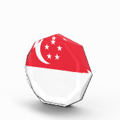 シンガポール国旗 フォトブロック (右)