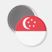 シンガポール国旗 マグネット (正面/裏面)