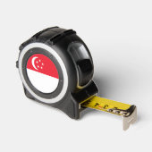 シンガポール国旗 メジャー (傾斜)