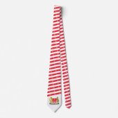 シンガポール国旗・紋章紋章・シンガポール国旗 ネクタイ (正面)