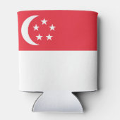 シンガポール国旗 缶クーラー (裏面)