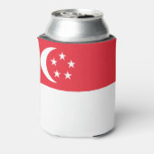 シンガポール国旗 缶クーラー (缶裏面)