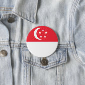 シンガポール国旗 缶バッジ (インサイチュ)