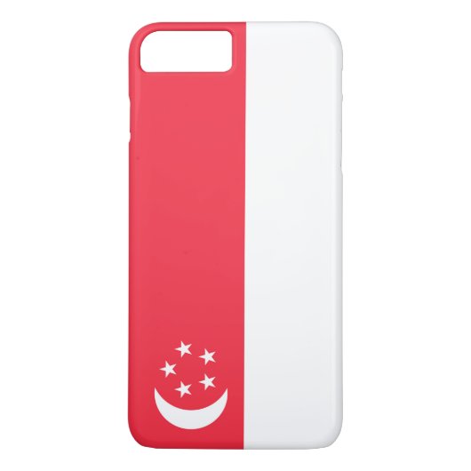 シンガポール国旗 Case-Mate iPhoneケース (裏面)