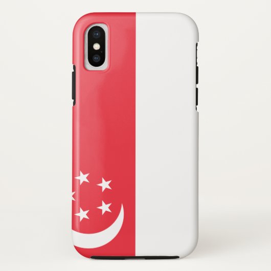 シンガポール国旗 Case-Mate iPhoneケース (裏面)