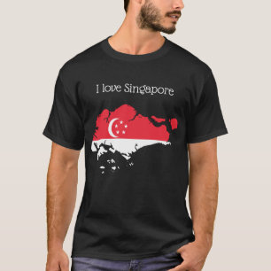 シンガポール大好きTシャツ Tシャツ