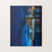 シンガポール建物ランドマークウォーターリフレクション ジグソーパズル (縦)