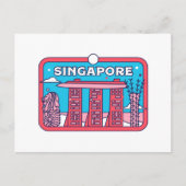 シンガポール旅行のお土産 ポストカード (正面)