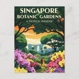 シンガポール植物園トラベル ポストカード