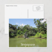 シンガポール植物園 ポストカード (正面/裏面)