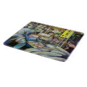 シンガポール素晴らしフライデーの新鮮な魚 カッティングボード (角)