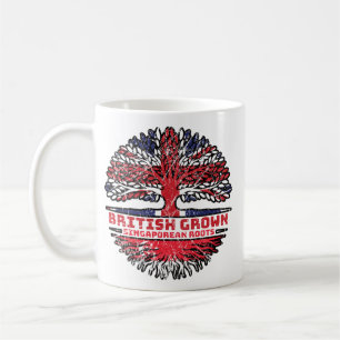 シンガポール英国統一されたイギリス コーヒーマグカップ