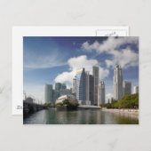 シンガポール金融街 ポストカード (正面/裏面)