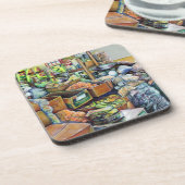 シンガポール魅力的テカ素晴らし・センターの約束 コースター (左側)