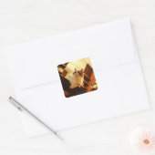 シンガポール6 スクエアシール (封筒)