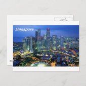 シンガポール・アンジーの空中眺め ポストカード (正面/裏面)