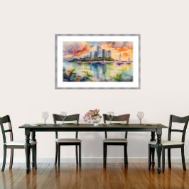 シンガポール – アーカイブ・アートプリント ポスター