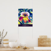 シンガポール・オーキッド旅行東南アジア ポスター (キッチン)