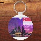 シンガポール キーホルダー (正面)