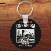 シンガポール キーホルダー (正面)
