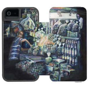 シンガポール、ゴールを移転 iPhone SE/5/5sウォレットケース