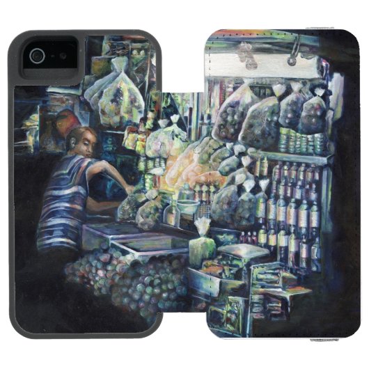 シンガポール、ゴールを移転 INCIPIO iPhoneウォレットケース (フォリオ Open)