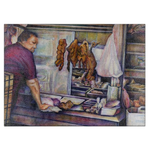 シンガポール,サンキスドチキン カッティングボード (正面)