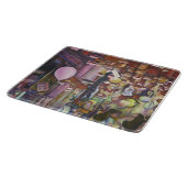 シンガポール·サン·アンド·ムーン·ピンク·バルーン カッティングボード (角)