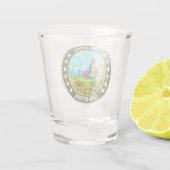 シンガポール ショットグラス (裏面)