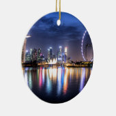 シンガポール! セラミックオーナメント (右)