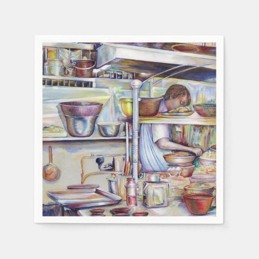 シンガポール,ピグテイルスープ スタンダードカクテルナプキン (正面)