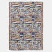 シンガポール·ピグテール·スープ スローブランケット (正面縦)