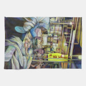 シンガポール，フライデー素晴らしズ·フレッシュ·フィッシュ キッチンタオル (横)