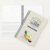 シンガポール・ヘリテージ＆トラベル・フォト・アーカイブ・ジャーナル ノートブック (内側)